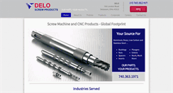 Desktop Screenshot of deloscrew.com